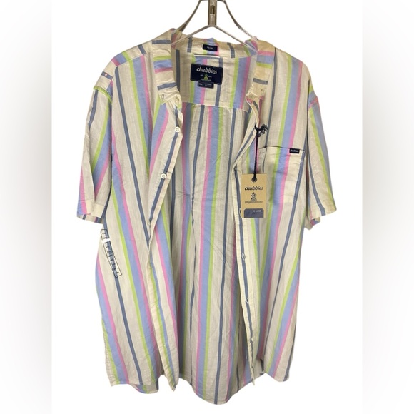 chubbies Other - Chubbies Vibrant Striped Casual Shirt